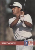 1992 Pro Set Golf - Kelly Gibson #142