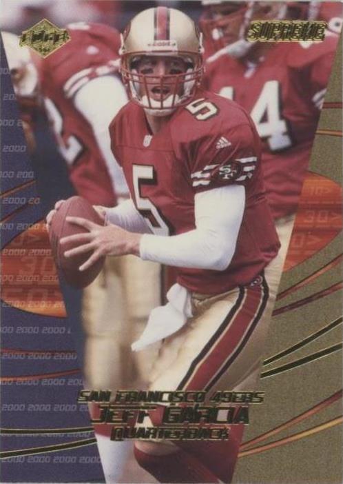 2000 Collector's Edge Supreme Jeff Garcia #123