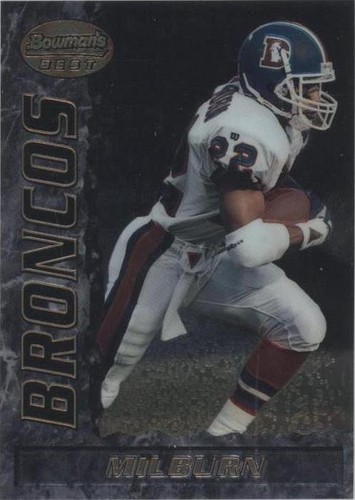 1995 Bowman's Best Glyn Milburn #36