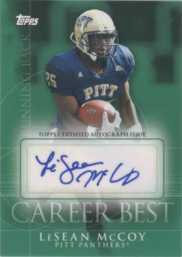 2009 Topps LeSean McCoy #CBA-LM