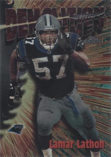 1997 Topps Chrome Lamar Lathon #17