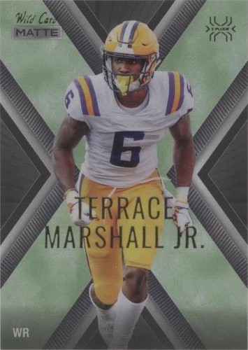 2021 Wild Card MATTE Terrace Marshall Jr. #MXP-7