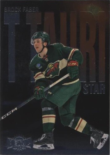 2023-24 Skybox Metal Universe - Brock Faber #TTP-4