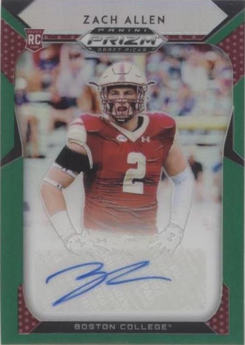2019 Panini Prizm Draft Zach Allen #153
