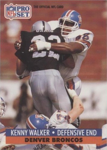 1991 Pro Set Kenny Walker #822