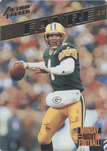 1995 Action Packed Monday Night Football Brett Favre #60