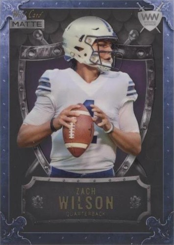 2021 Wild Card MATTE Zach Wilson #WWB-5