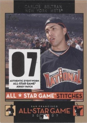2007 Topps Updates & Highlights - Carlos Beltran #ASCB