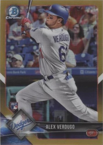 2018 Bowman Chrome - Alex Verdugo #47