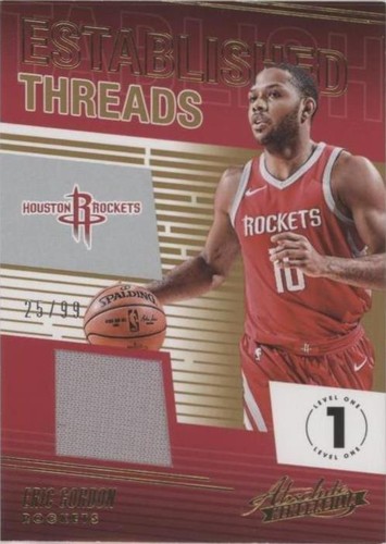 2018-19 Panini Absolute Memorabilia - Eric Gordon #ET-EGD