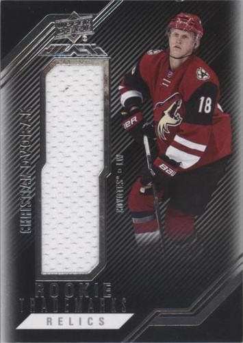 2016-17 UD Black - Christian Dvorak #RTR-CD