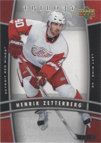 2006-07 Upper Deck Trilogy - Henrik Zetterberg #36