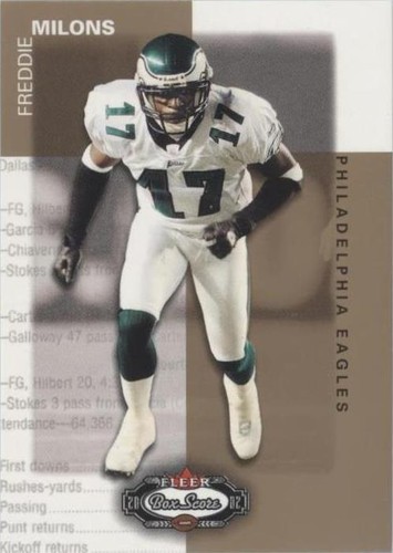 2002 Fleer Box Score Freddie Milons #149