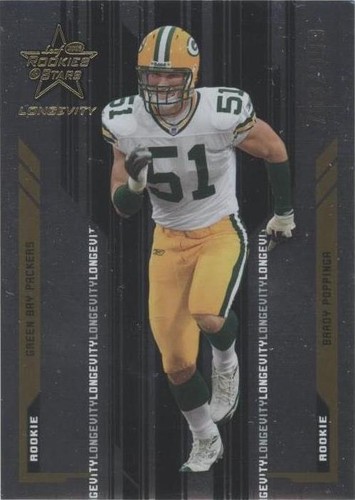 2005 Leaf Rookies & Stars Longevity Brady Poppinga #152