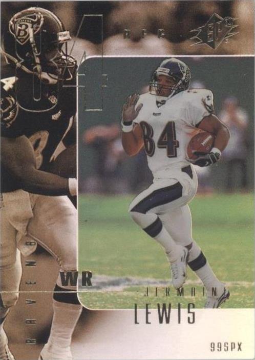 1999 SPx Jermaine Lewis #9