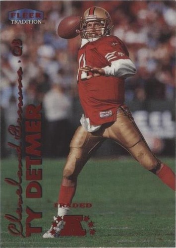 1999 Fleer Tradition Ty Detmer #17