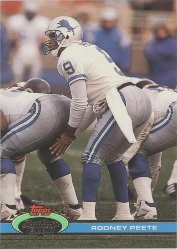 1991 Topps Stadium Club Rodney Peete #99