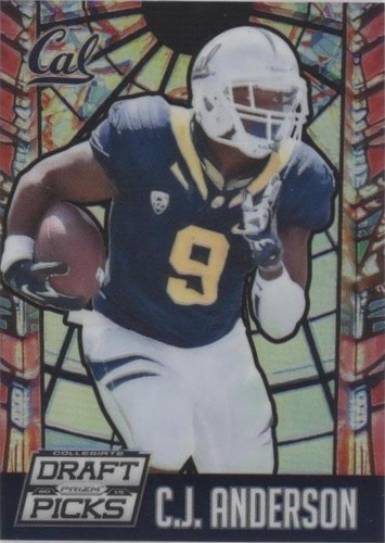 2015 Panini Prizm Collegiate Draft Picks C.J. Anderson #10