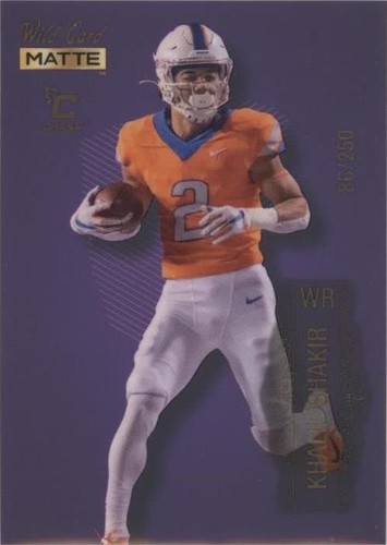 Khalil Shakir Trading Cards