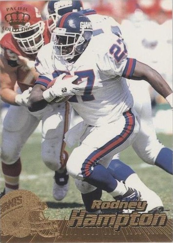 1996 Pacific Crown Collection Rodney Hampton #293
