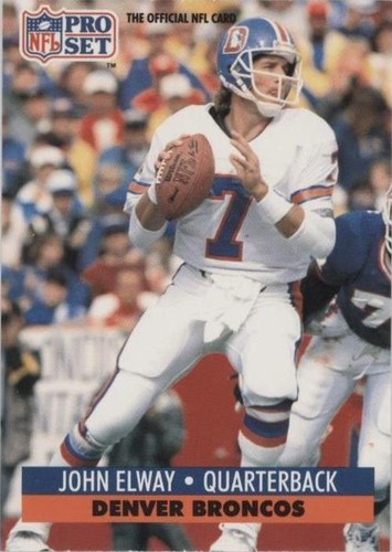 1991 Pro Set John Elway #138