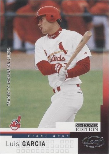 2004 Leaf Second Edition - Luis Garcia #26