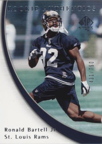 2005 SP Authentic Ronald Bartell #114