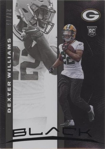 2019 Panini Black Dexter Williams #52