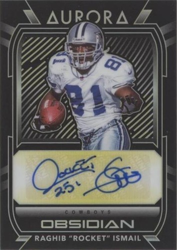 2020 Panini Obsidian Rocket Ismail #AA18