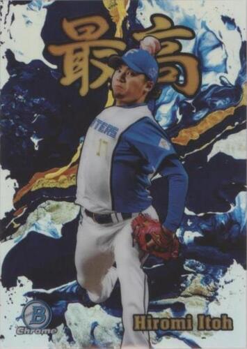 2022 Bowman NPB Nippon Professional Baseball Aqua /175