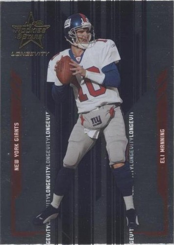 2005 Leaf Rookies & Stars Longevity Eli Manning #61