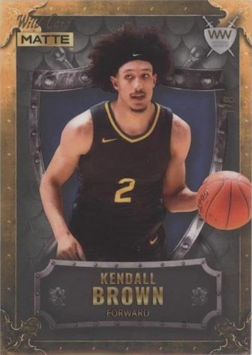 2022-23 Wild Card Matte Draft - Kendall Brown #WW-27