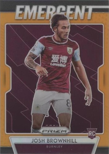 2020-21 Panini Prizm Premier League Josh Brownhill #4