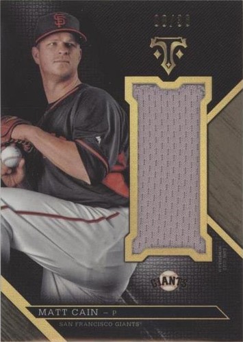 2016 Topps Triple Threads - Matt Cain #UJR-MCI