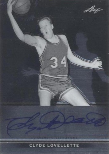 2012-13 Leaf Metal - Clyde Lovellette #BA-CL2