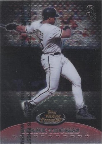 1999 Topps Finest - Frank Thomas #TF13