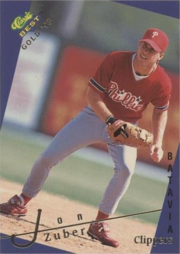 1993 Classic Best Gold Minor League - Jon Zuber #137