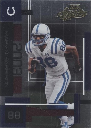 2003 Playoff Absolute Memorabilia Marvin Harrison #21