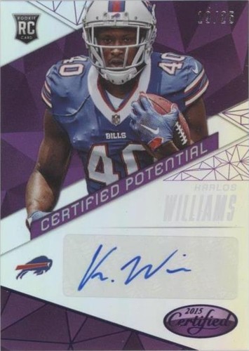 2015 Panini Certified Karlos Williams #CP-KW