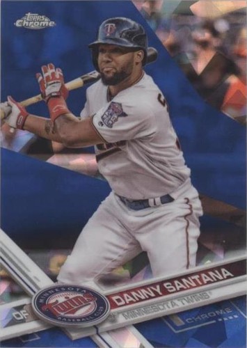 2017 Topps Chrome Sapphire Edition - Danny Santana #453