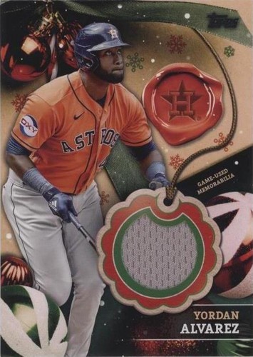2024 Topps Holiday - Yordan Alvarez #RC-YA