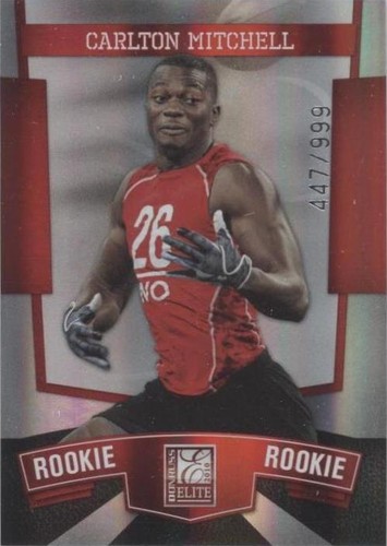 2010 Donruss Elite Carlton Mitchell #175