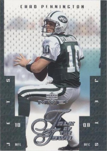 2003 Upper Deck MVP Chad Pennington #TT-10