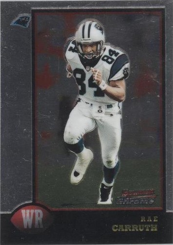 1998 Bowman Chrome Rae Carruth #49