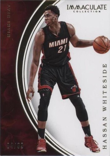2015-16 Panini Immaculate Collection - Hassan Whiteside #30