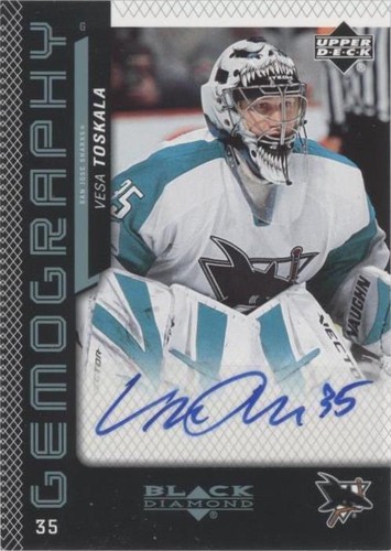 2006-07 Upper Deck Black Diamond - Vesa Toskala #G-VT