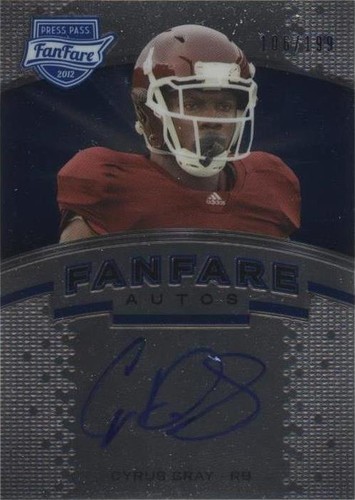 2012 Press Pass Fanfare Cyrus Gray #FF-CG