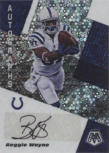 2020 Panini Mosaic Reggie Wayne #ANH-RWA