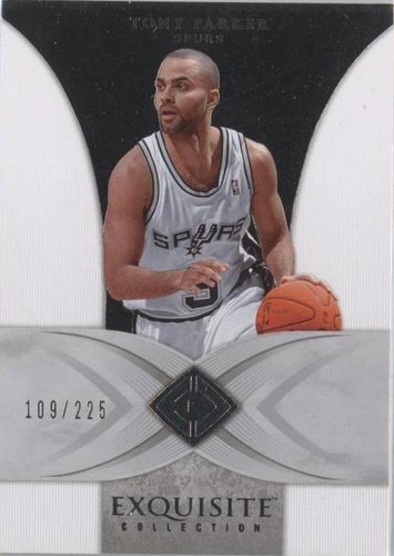 2006-07 Upper Deck Exquisite Collection - Tony Parker #38