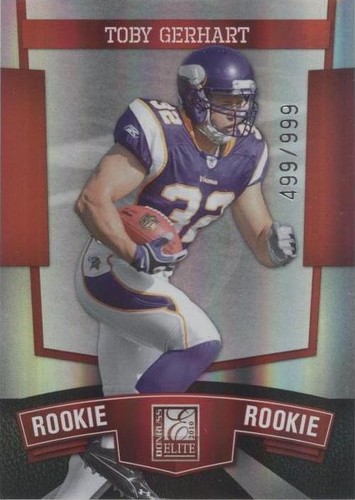 2010 Donruss Elite Toby Gerhart #183